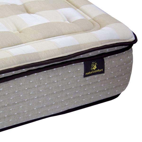 Colchón viscoelástico Natur + Canapé Abatible de Madera