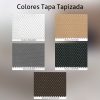 ColoresTapa_Curvo_AperturaFrontal Canapé de madera Valencia