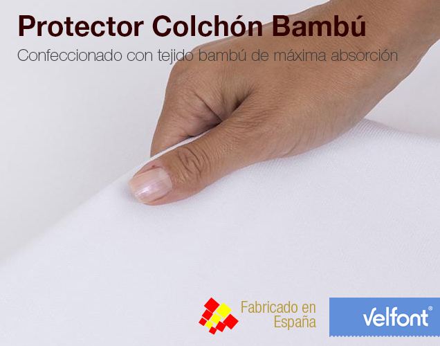 Cita Arbitraje Recordar Protector colchón Bambú 3 capas impermeable | Colchones Naturconfort