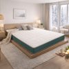 Colchón viscoelástico Basic 20 en habitación nórdica
