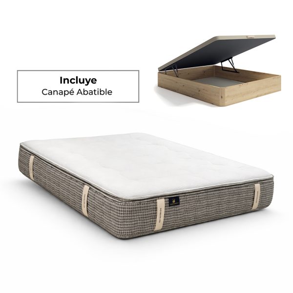 Colchón artesanal Air Thermic + Canapé Abatible de Madera