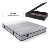 Colchón Hibrid-Quality + Canapé abatible tapizado Gran Capacidad