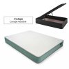 Colchón viscoelástico Sleep + Canapé abatible tapizado Gran Capacidad