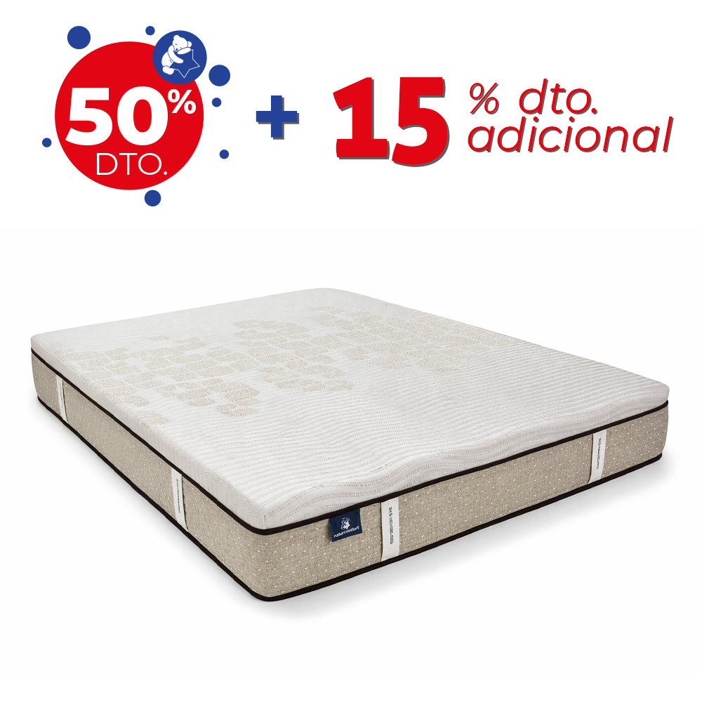 Colchón viscoelástico Gama Alta Bionatur 15 descuento