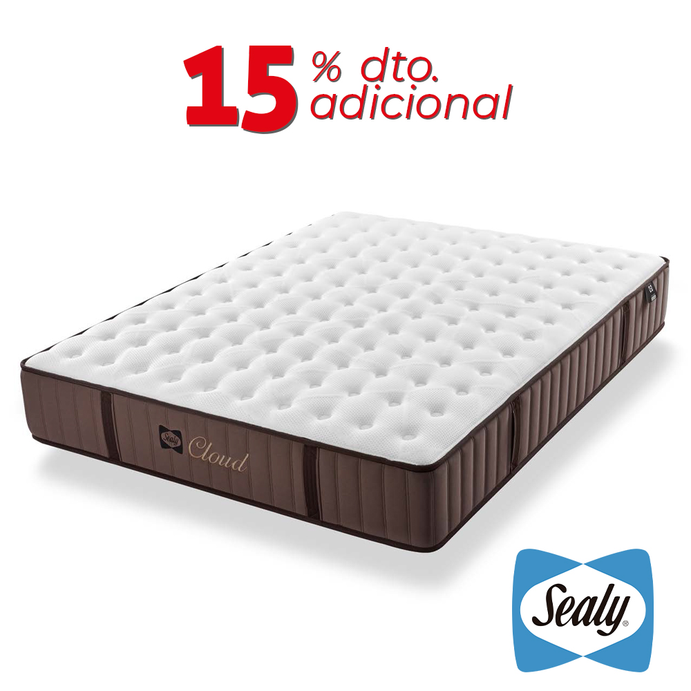 Colchón Sealy Cloud 15 descuento