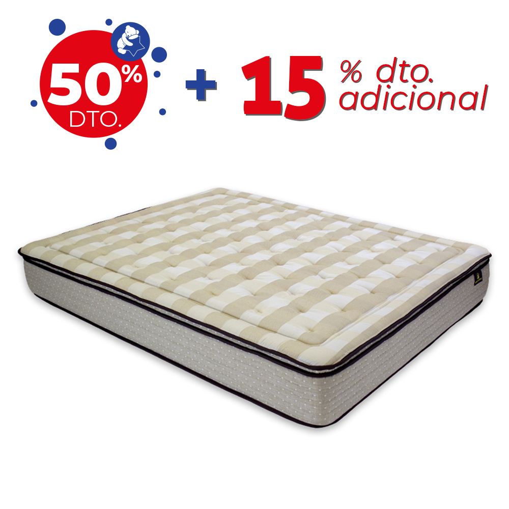 Colchón viscoelástico Natur 15 descuento