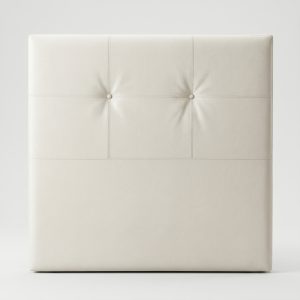 Cabecero beige polipiel medidas 120x120