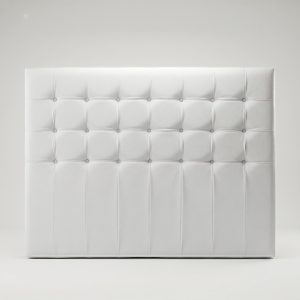 Cabecero blanco polipiel medidas 160x123