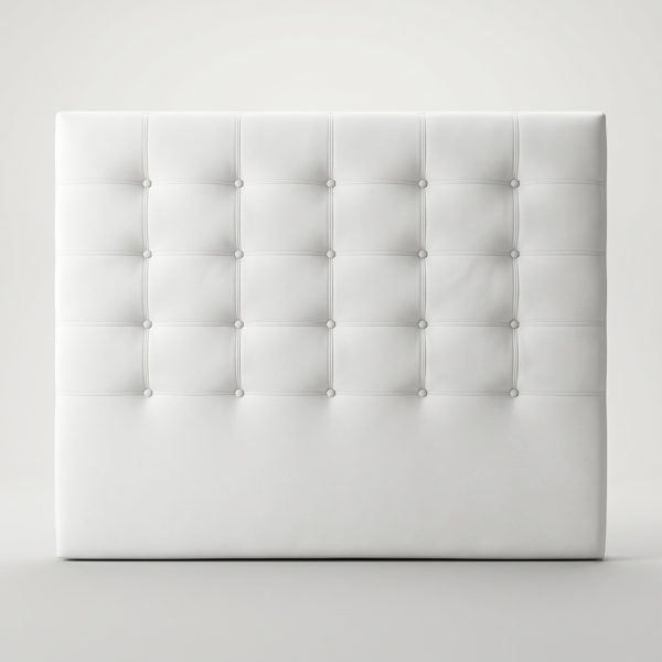 Cabecero crema polipiel medidas 160x134
