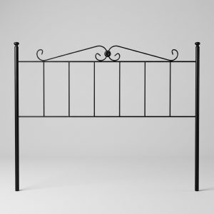 Cabecero de forja negro para Cama de 160cm