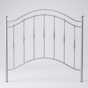 Cabecero de forja plata espigas Cama de 135 cm