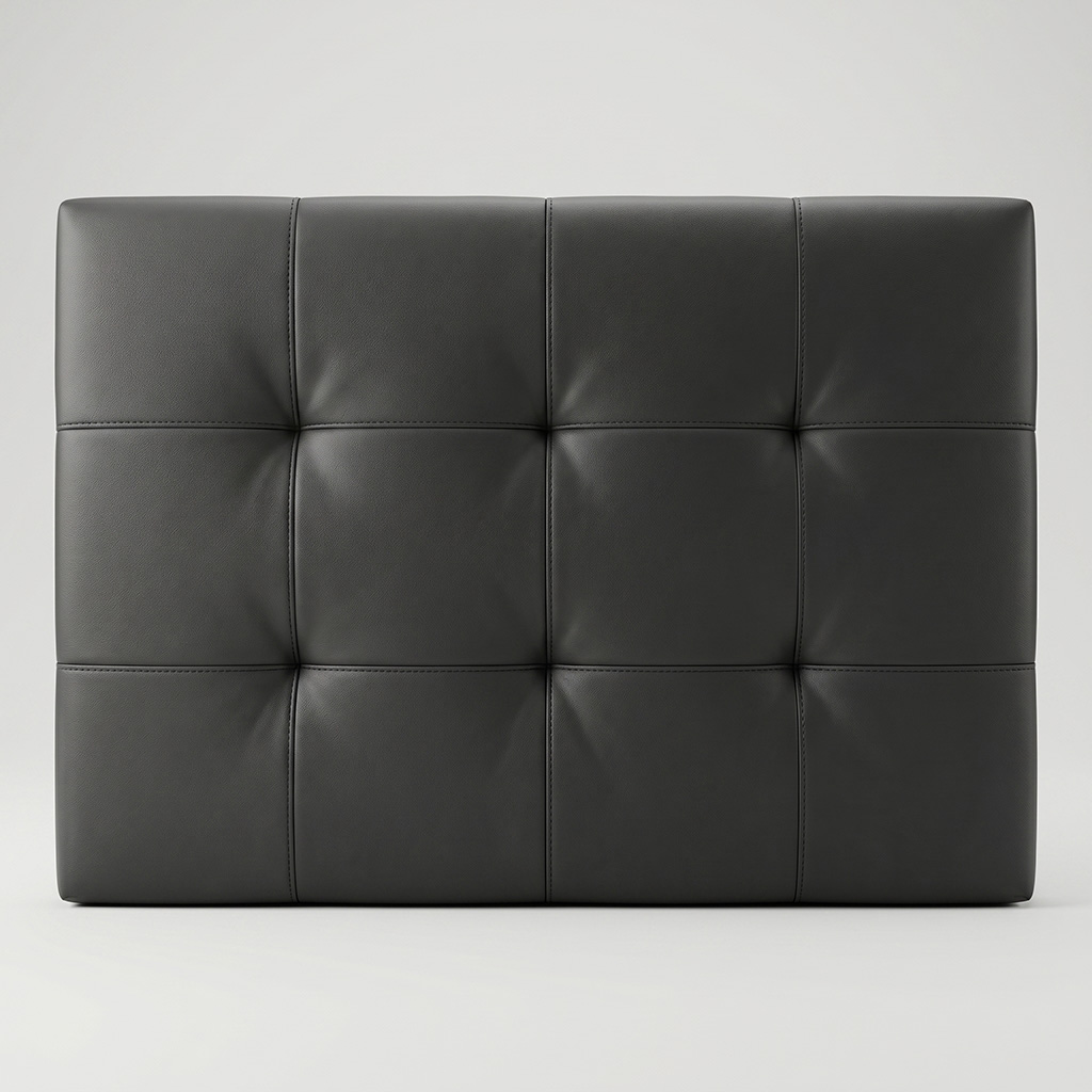 Cabecero negro polipiel Medidas 160x103