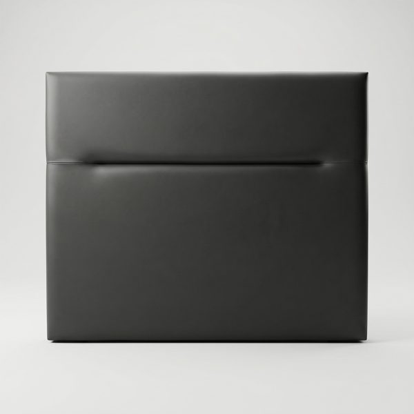 Cabecero negro polipiel medidas 145x123