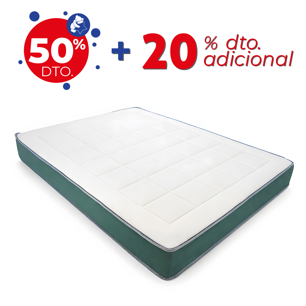 Colchón viscoelástico Basic 20 con 20 descuento