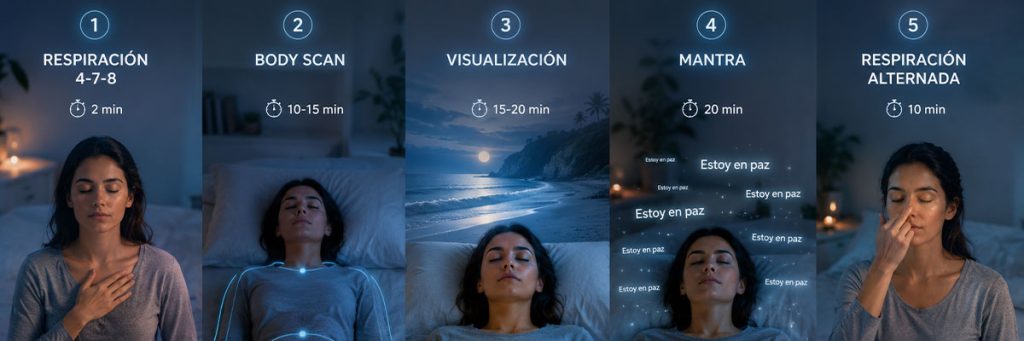 Meditación Para Dormir 5 Técnicas Que Funcionan en Menos de 10 Minutos