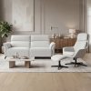 Pack sofa electrico 3 plazas SUEDER y Sillon NANTES