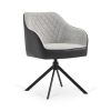 Silla de comedor giratoria DALLAS color gris Silla de comedor giratoria DALLAS color gris